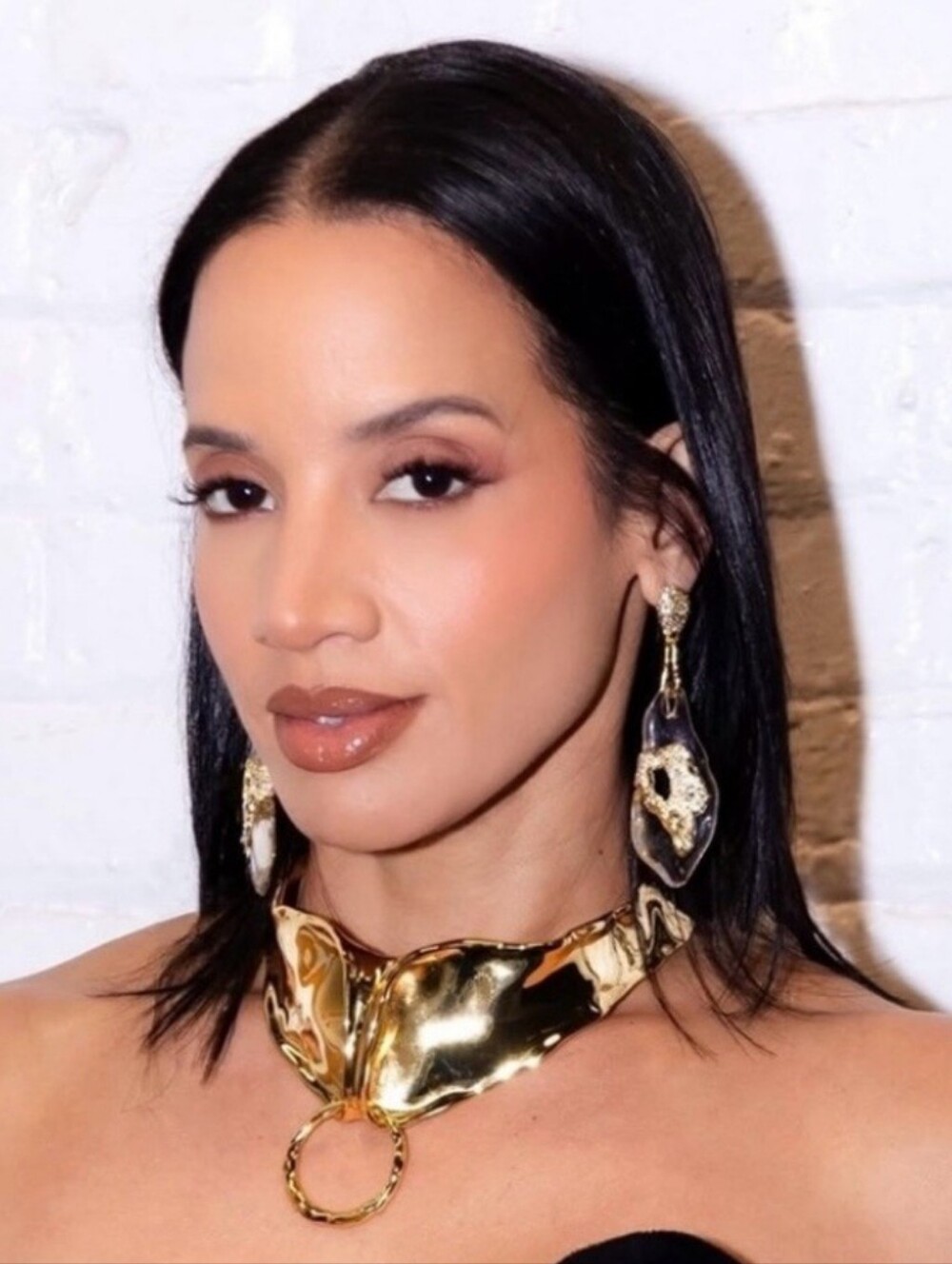 Alexis Bittar Liquid Lucite Crystal Pavé Geode Drop Earring - Picture 5 of 7